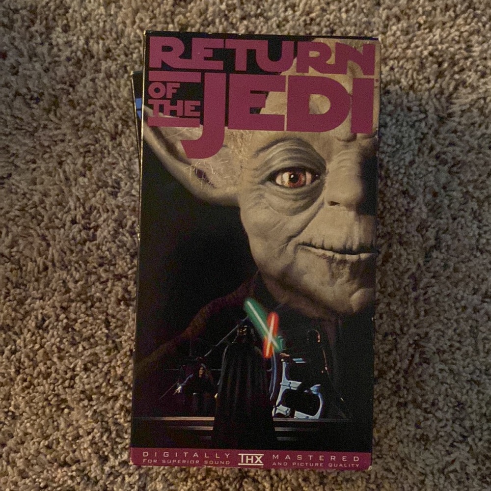 STAR WARS Trilogy Vintage VHS Set - Picture 5 of 10